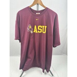 Arizona State University ASU Sun Devils Sewn-in Letters T-Shirt XXL Vintage